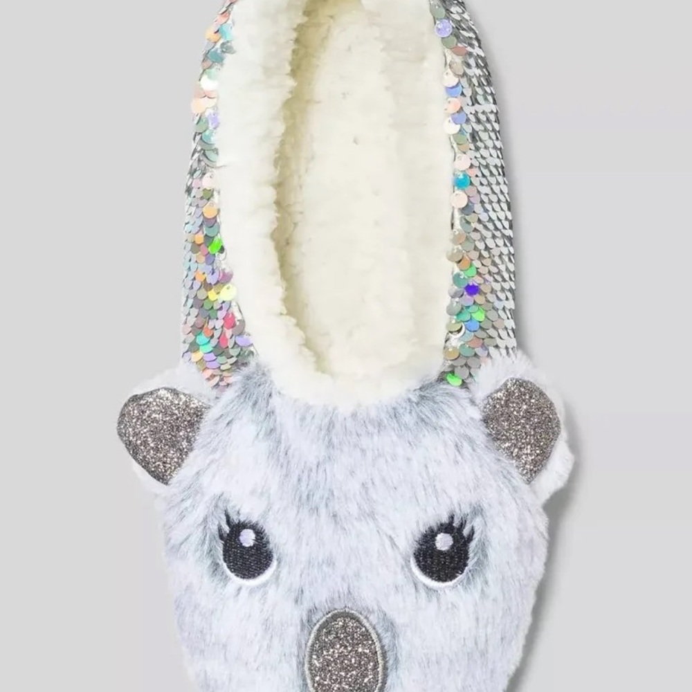 Sequin Koala Slippers